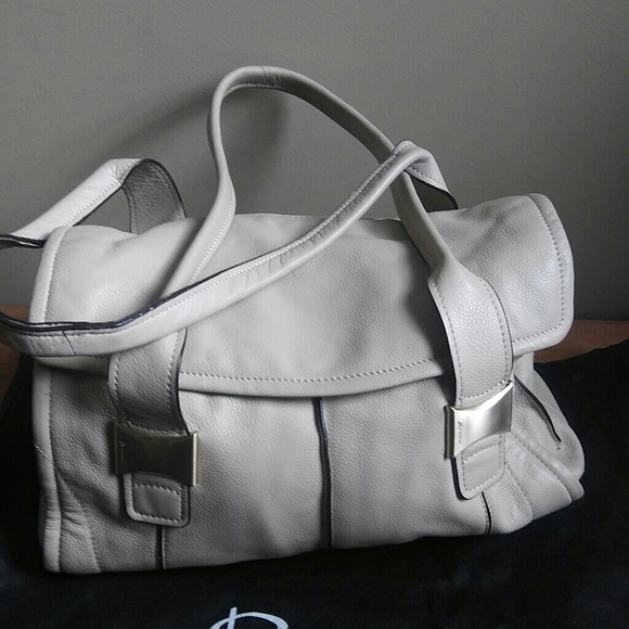 B. Makowsky Leather Handbag - Picture 2 of 5